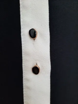 Vestido Zara Talla S Negro/beis a estrenar