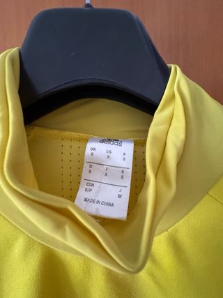 Maglia Allenamento Juventus Adidas Gialla