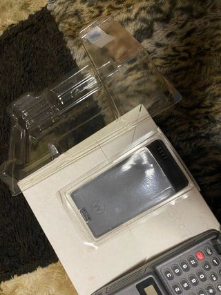Teléfono Móvil Motorola Antiguo Gris