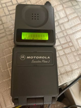 Teléfono Móvil Motorola Antiguo Gris