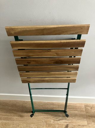 Sillas de exterior plegables madera y metal