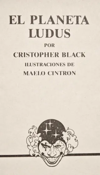 Libro- juego, de 1986, El Planeta Ludus