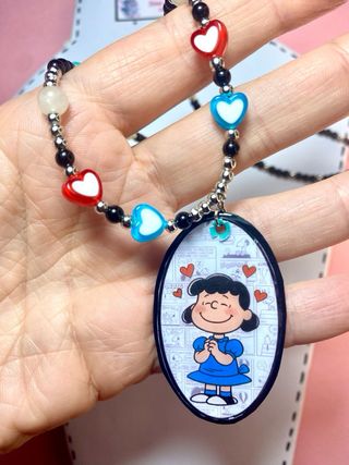 Parure Snoopy: Collana e Orecchini