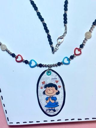 Parure Snoopy: Collana e Orecchini