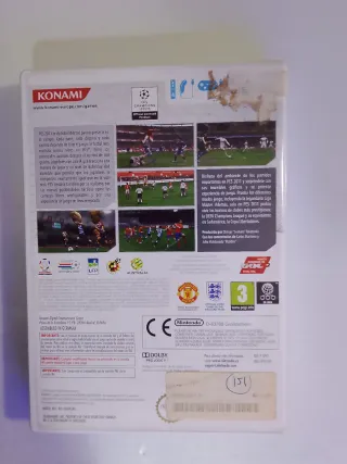 Wii PES 2011 Pro Evolution Soccer Konami
