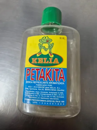 Botella Refresco Kelia Petakita Años 90