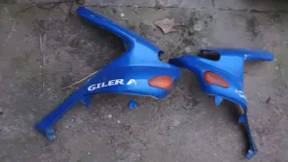 Carenado frontal Gilera Runner 50 azul