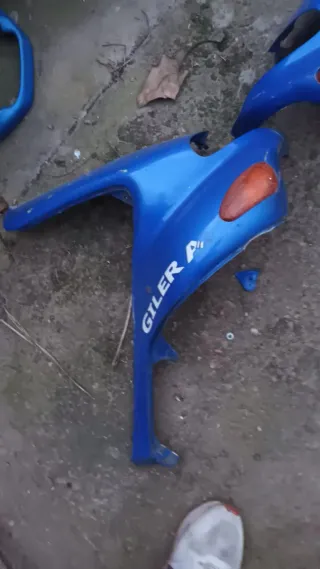 Carenado frontal Gilera Runner 50 azul