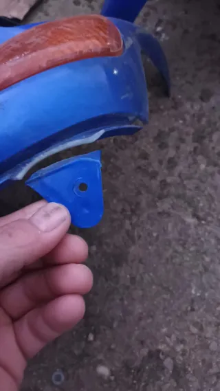 Carenado frontal Gilera Runner 50 azul