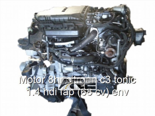 Motor 8HR DV4TD Citroen C3 1.4 HDI diésel