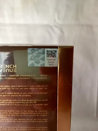 Perfume Liquid Brun French Avenue