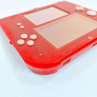Nintendo 2DS Rosso Trasparente