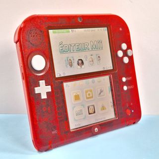 Nintendo 2DS Rosso Trasparente