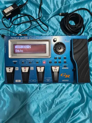 Pedalera Roland GR-55 Guitarra Sintetizador