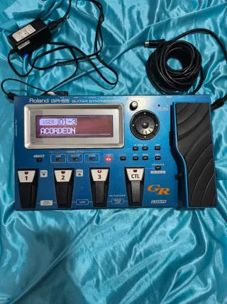 Pedalera Roland GR-55 Guitarra Sintetizador