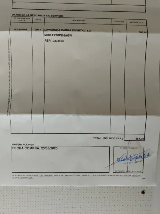 Lavadora LG F2WR5S80AGW 8kg