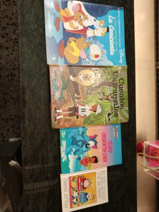 Lote 5 Libros Infantiles Disney y Más