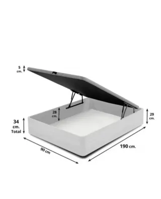 Se vende Cama Canape Abatibe + colchón eco 20cm