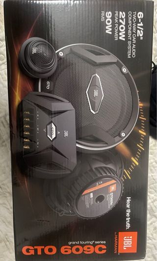 2 JBL GTO amplificador TS400 x4 taramps