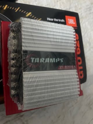 2 JBL GTO amplificador TS400 x4 taramps