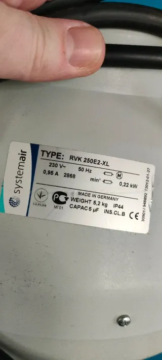 Motor para hinchable grande