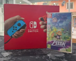 Nintendo Switch 6,2" Joy Con Azul y Rojo Neón