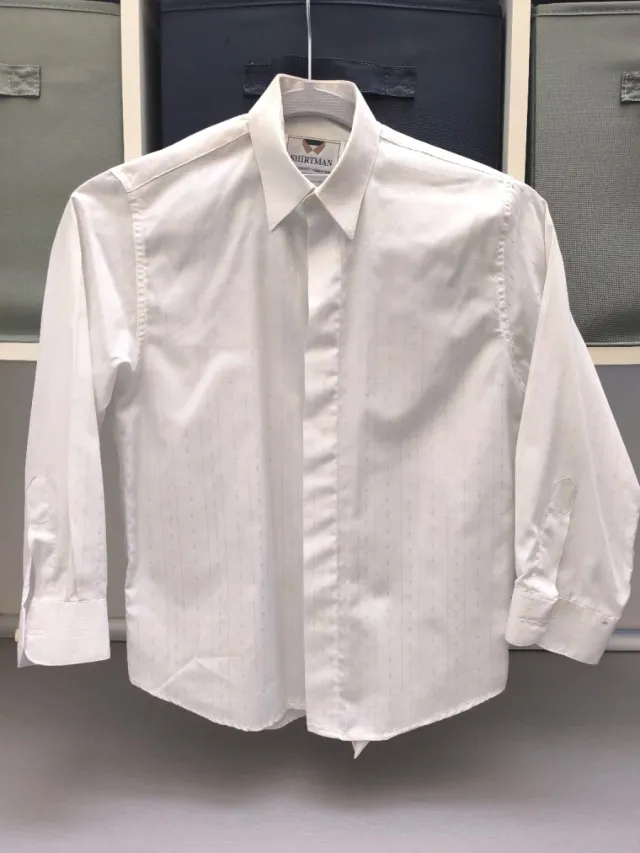 Traje comunión niño americana, camisa y corbata