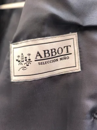 Traje comunión niño amiricana, camisa y corbata