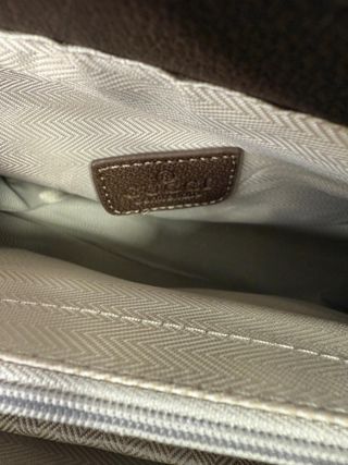 Bolso Gucci Marrón y Beige