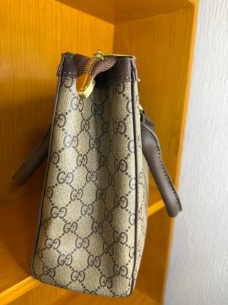 Bolso Gucci Marrón y Beige