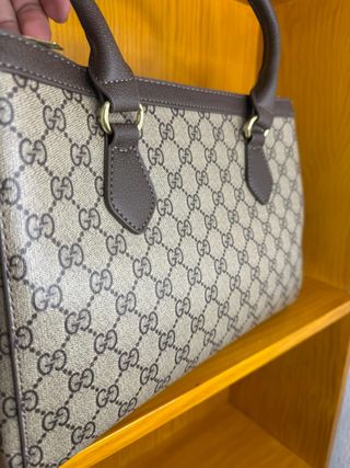 Bolso Gucci Marrón y Beige