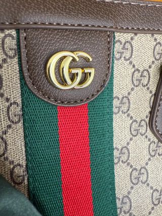 Bolso Gucci Marrón y Beige