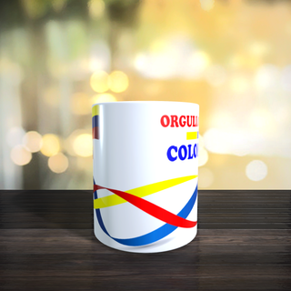 Taza Orgullosamente Colombiano Corazón