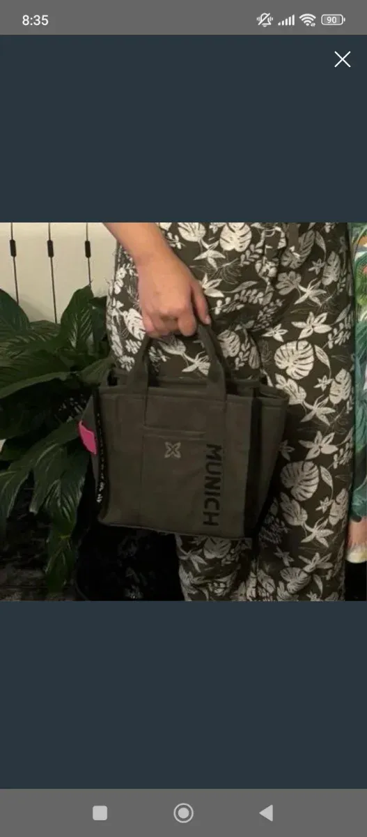 Bolso Munich verde con bandolera