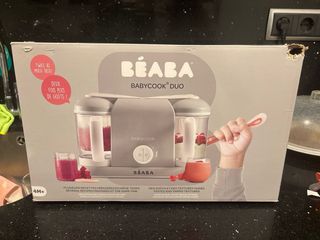 Babycook Beaba Doble Gris