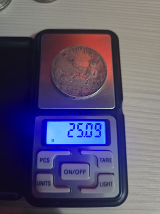 5 Pesetas Plata 1870