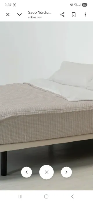 Saco Nórdico Sokios 70x140