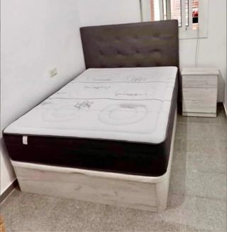 Canapé abatible blanco