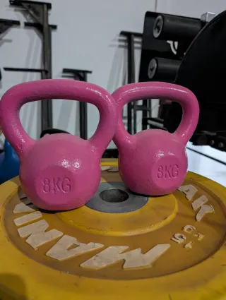 2 Mancuernas Kettlebell 8 kg (unidad)