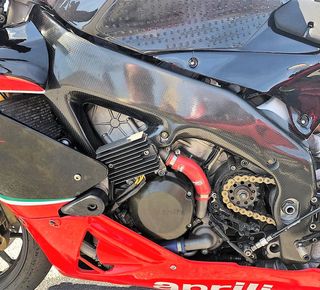 Tapas Motor Carbono Aprilia RSV4 1000 09-17