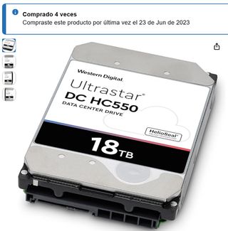 Disco Duro WD 18TB SATA Empresarial