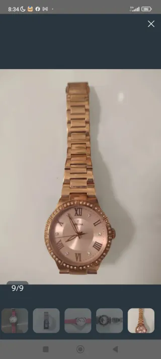 Reloj Festina Dorado Mujer