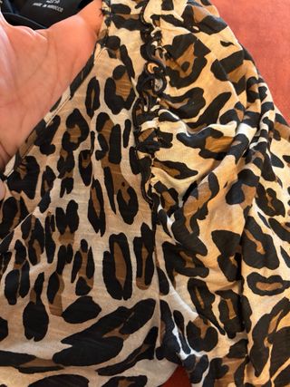 Vestido Zara Animal Print