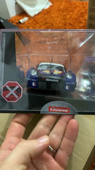 Slot car carrera rb20 redbull F1 e 911 Porsche