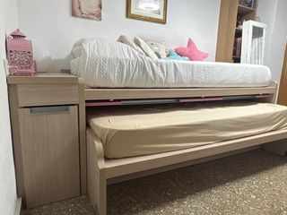 Cama nido con cajones