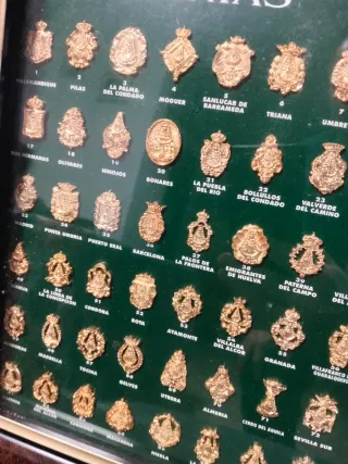 Cuadro Colección Insignias Rocieras