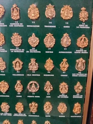 Cuadro Colección Insignias Rocieras