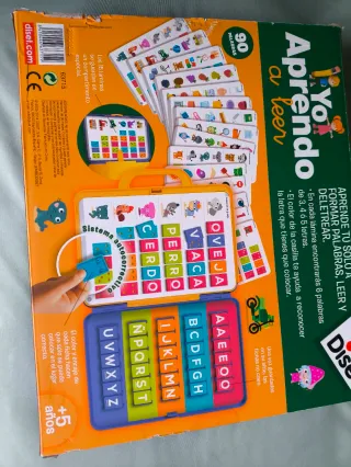 Juego Yo Aprendo a Leer Diset 5 años