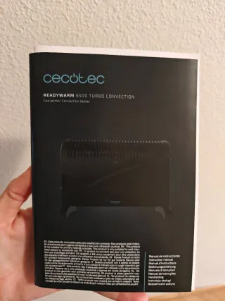 Radiador Eléctrico Cecotec Negro