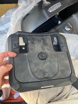 Baúl Piaggio con respaldo